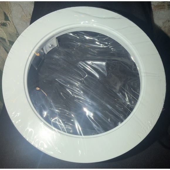 Lightheaded Other - Lot of (6) 5" OD‎ 3.5 ID White METAL OPEN TRIM RINGS RECESSED LiGHTING COVER